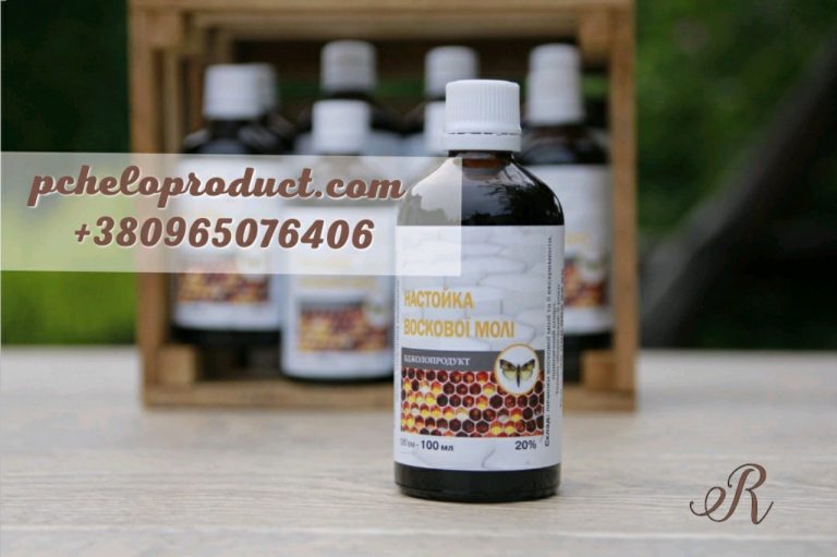 Настойка восковой моли (Огневка), 100 мл – Health honey || Online Store